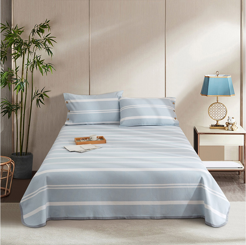 中國手織布床品-西川藍  |TQ-S61